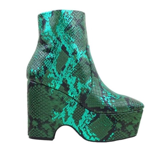 PRIVILEGED " LANDSCAPE SNAKESKIN " / Green ( BRAND NEW !!!) - Picture 1 of 4